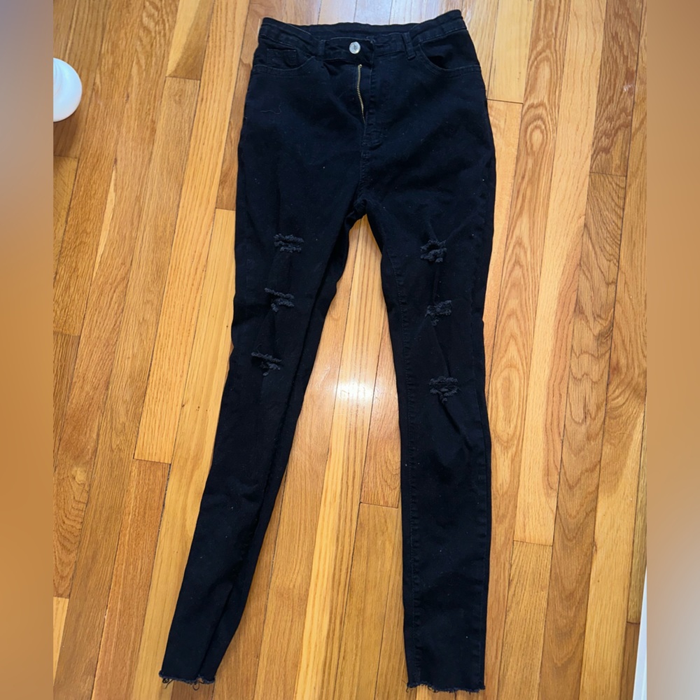 SHEIN ripped jeans